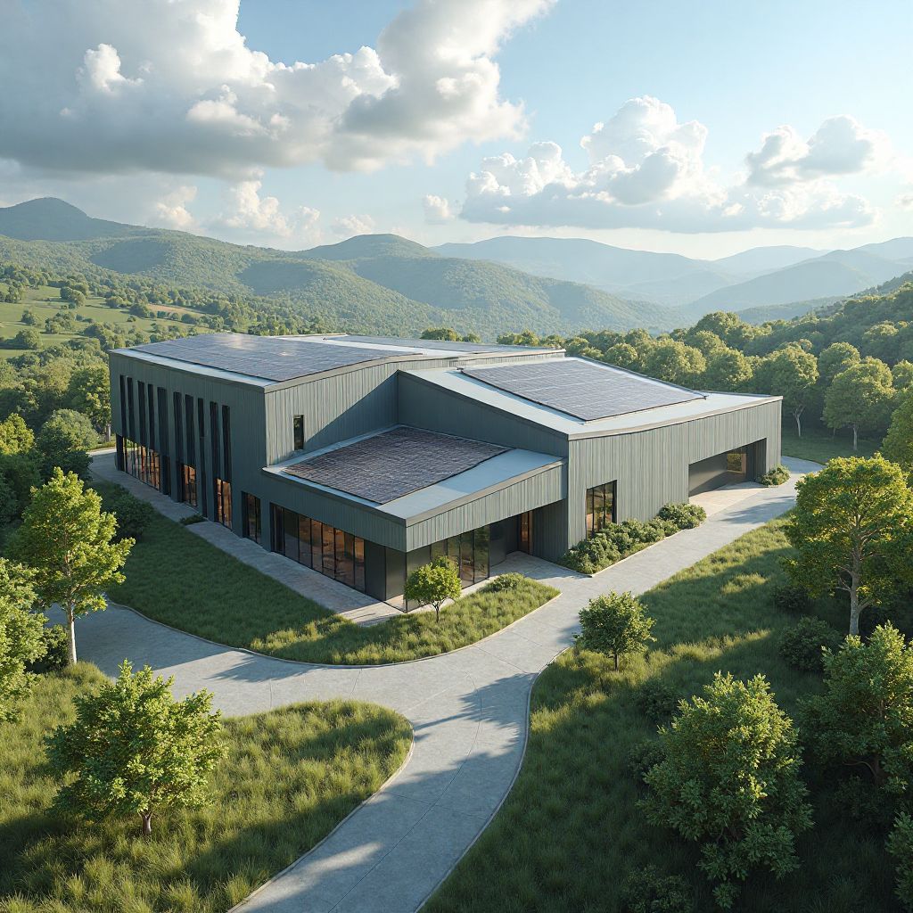 Zero-waste manufacturing facility